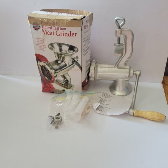 SAUSAGE MEAT GRINDER NORPRO HEAVY DUTY - Picture 1 of 10